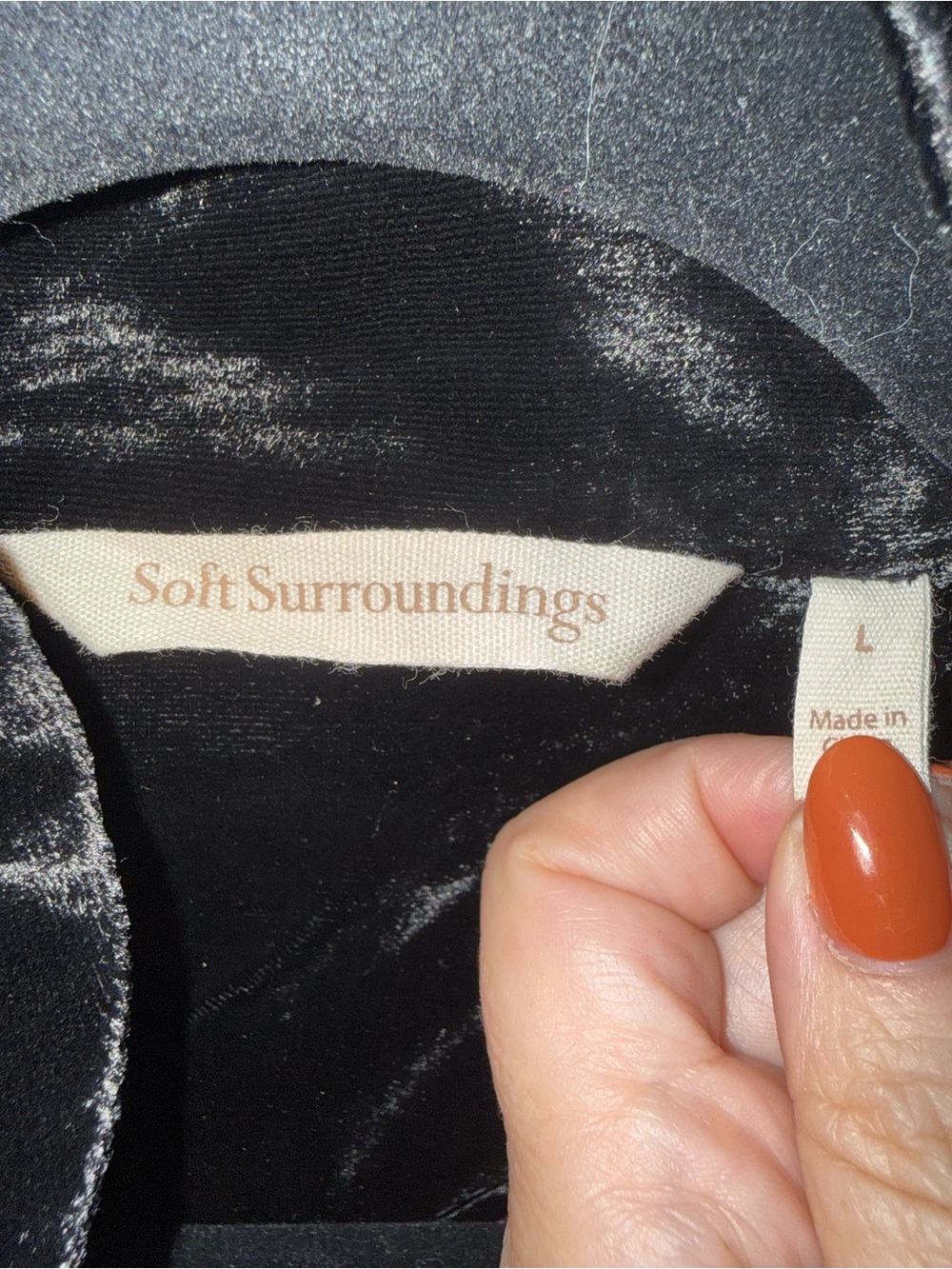 Soft Surroundings Westbury Garden Metallic Jacquard Jacket Size L Whimsigoth 90s - Picture 10 of 14